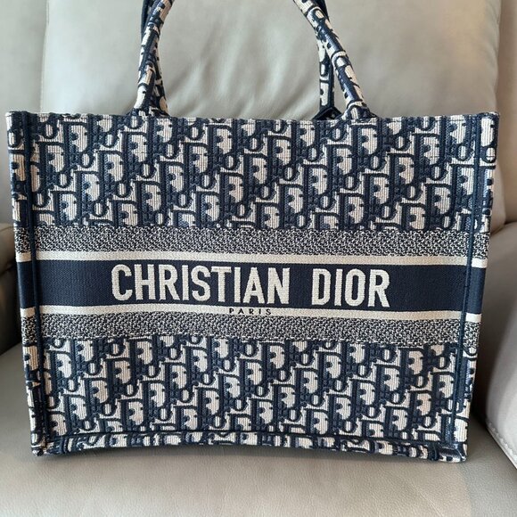 Authentic Dior Tote Medium Bag - Picture 1 of 4